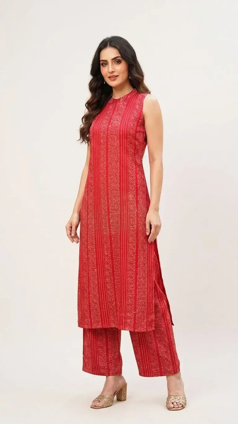 Printed Kurta Set